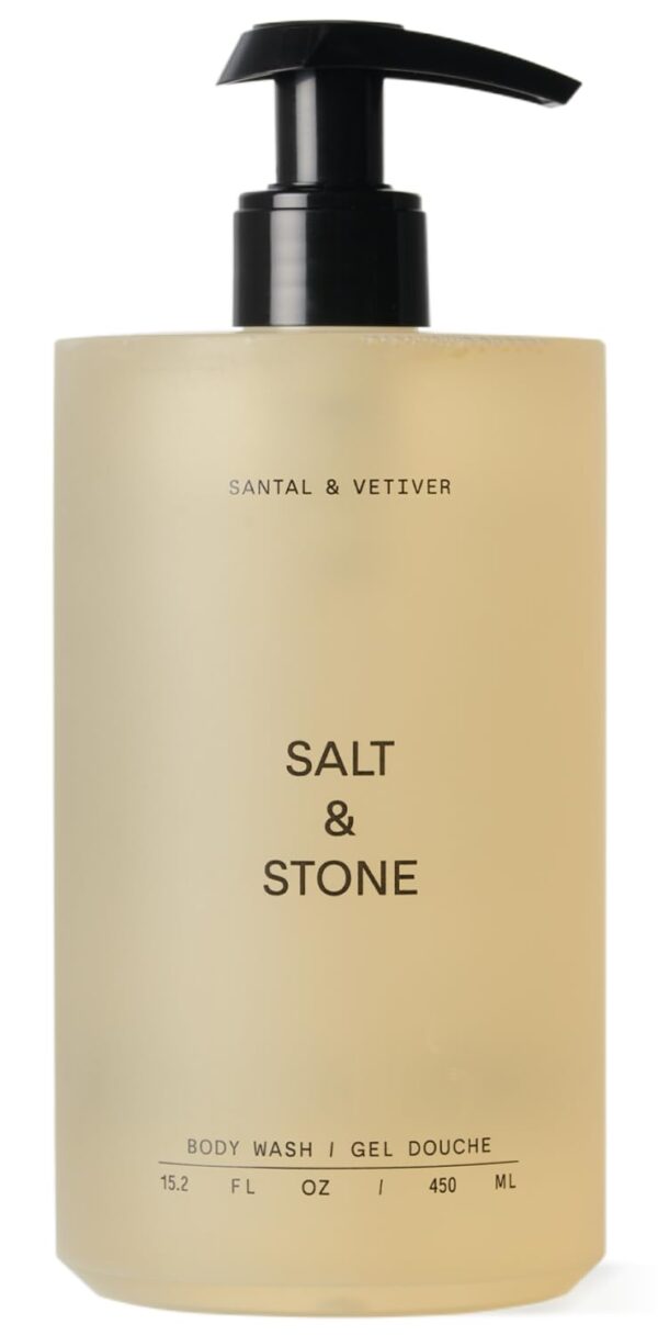 Salt & Stone Body Wash with Antioxidants for Deep Moisture | For Women & Men, Sulfate, Paraben, & Dye Free, Leaving Skin Soft and Hydrated - Image 4