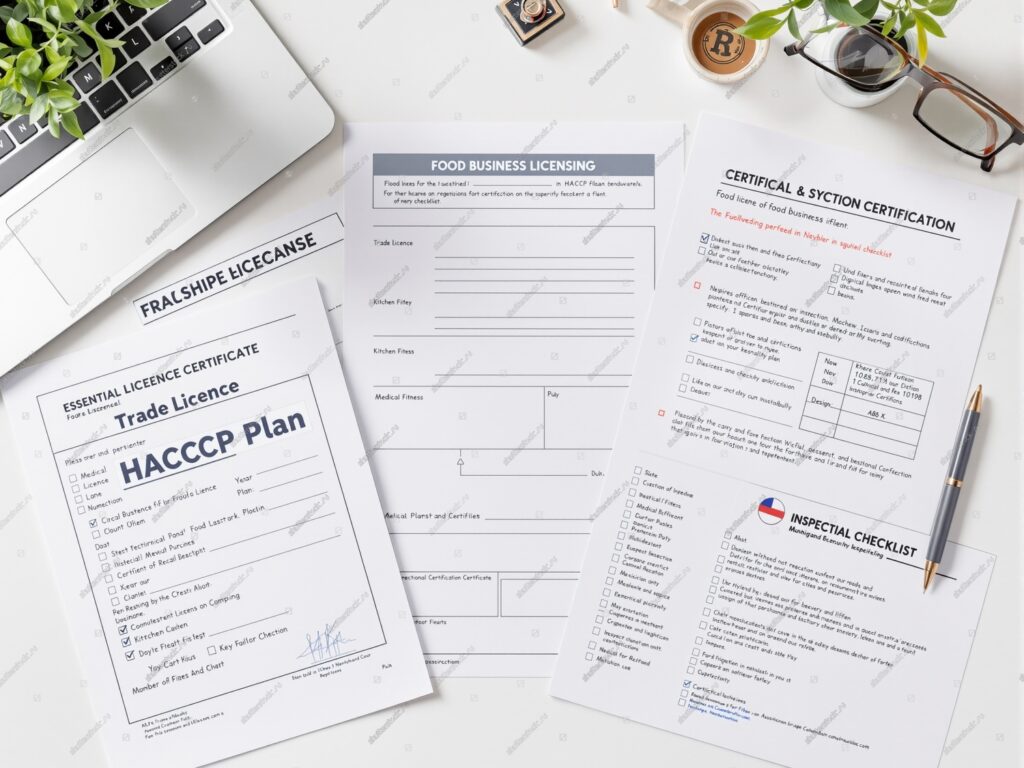 Food Business Licensing Requirements for Restaurants, Catering Companies, and Central Kitchens: A Comprehensive Global Guide 1 complince documents